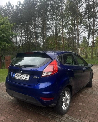 Ford Fiesta cena 28500 przebieg: 122000, rok produkcji 2015 z Chełmek małe 172